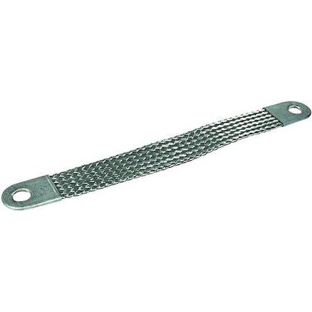 Quickcable Ground Strap Braided, 8 In, PK2 7408-396-002