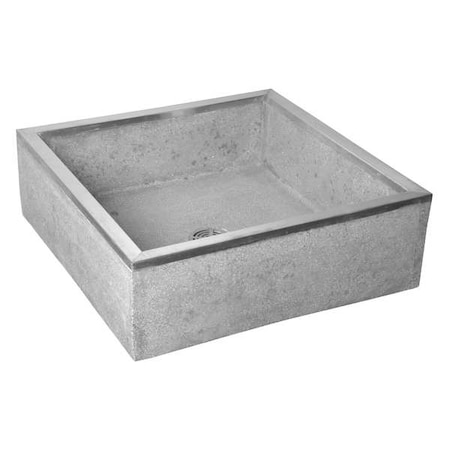 Fiat Products Mop Sink 20 in x 20 in, 1, Terrazzo TSB100501