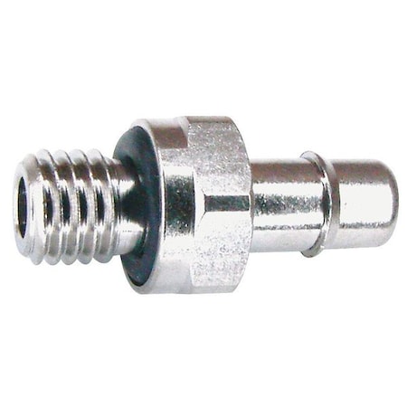 Pneumadyne 1/4" Barb x UNF Brass Straight Male Connector EB60