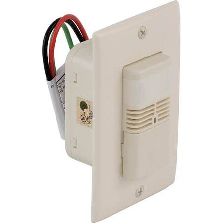 Square D Occ.Sensor, DualTech, 1470SqFt, WallSw, LtAl SLSDWS1277UL