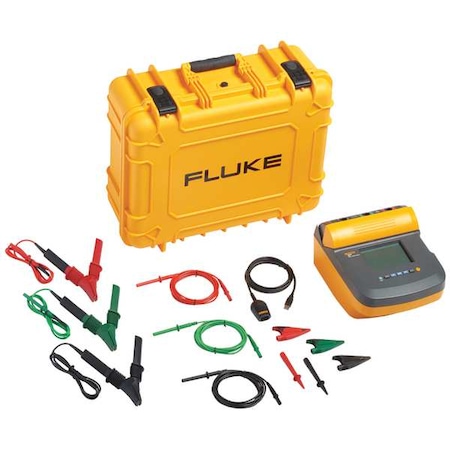 Fluke Battery Operated Megohmmeter, 5000VDC FLUKE-1550C/KIT