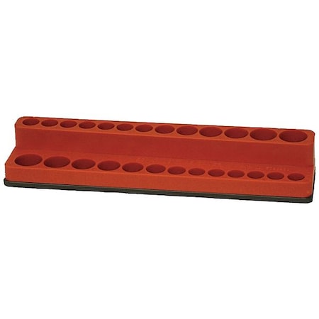 Westward Socket Tray with Polypropylene, 1 3/8 in H x 9 3/8 in W 5NNE3