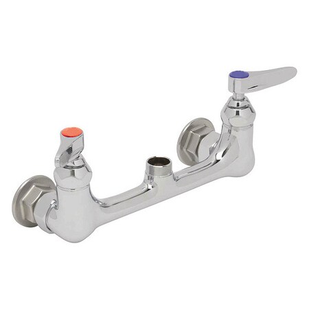 T S Brass Manual 8 Mount 2 Hole Low Arc Laundry Sink Faucet B