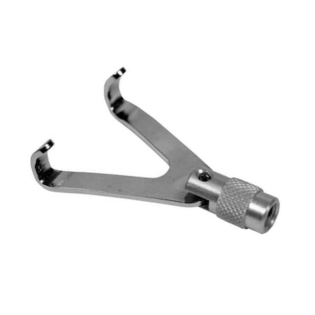 Shimpo Aluminum Fork Hook, 20 lb Cap, M6 Thread FG-M6FKL-AL