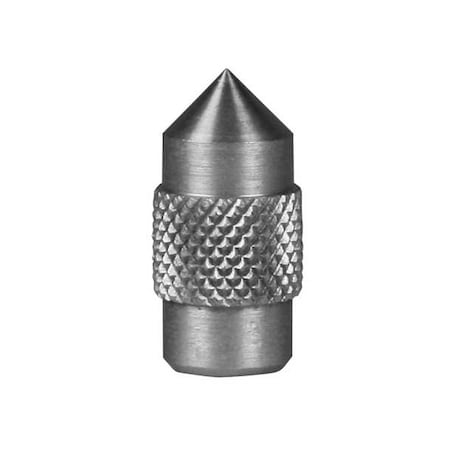 SHIMPO Aluminum Pointed Head, M6 Thread FG-M6CN-AL