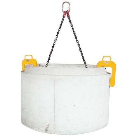 Caldwell Concrete Manhole Housing Lifter, 10000Lb MHL - 5
