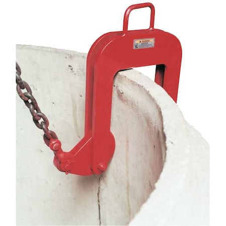 Caldwell Concrete Manhole Housing Lifter, 15000Lb MHL - 7-1/2-72