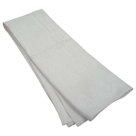R & R Textile Bath Towel, 24x48 In., White, PK12 62410