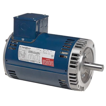 Marathon 3-Phase General Purpose Motor, 1/3 HP, 56c Frame, 208-230/460 Voltage, 1725 Nameplate RPM 5K49FN4138