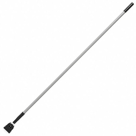 Rubbermaid Commercial 60" Snap On Dust Mop Handle, Gray, Fiberglass FGM146000000