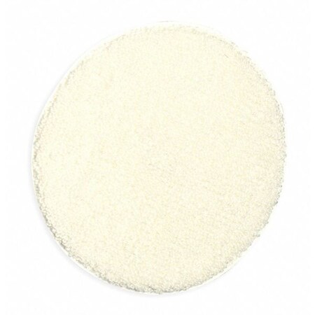 Rubbermaid Commercial Carpet Bonnet, 17 In, White FGP25700WH00