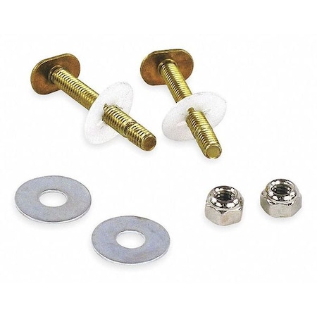 Harvey Bolt Set, Toilet, 1/4" 051101