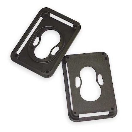 Miller Back Pad, Black, 6In RIA-C2/1