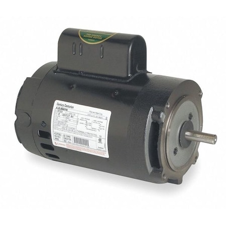 Century Pool and Spa Pump Motor, Permanent Split Capacitor, 1 HP, 56c Frame, 3450 Nameplate RPM B723