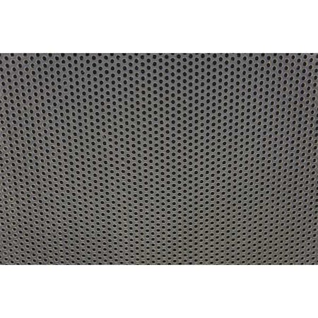Zoro Select White polypropylene Perforated Sheet 32" L x 48" W x 0.063" Thick PL063125R188S-48X32