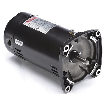 CENTURY Pool Pump Motor, Capacitor-Start/Run, 1/2 HP, 48Y Frame, 3,450 Nameplate RPM USQ1052