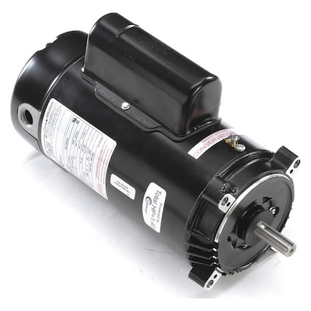 Century Pool Pump Motor, Capacitor-Start/Run, 1 HP, 56C Frame, 3,450 Nameplate RPM CK1102