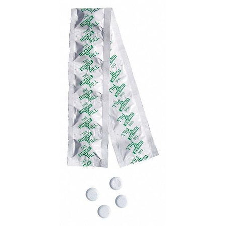 Unger Pellets Glass Cleaner, 320 oz., Blue, Unscented, Foil Pack, 10 PK PL100