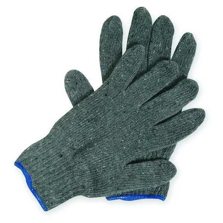 CONDOR Knit Glove, Poly/Cotton, L, PK12 5PE87