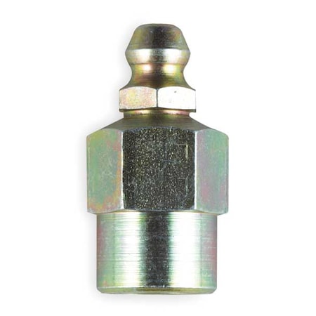Kingfisher Grease Fitting, Str, OAL1.00 In, PK10 5PE97