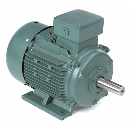 Leeson 3-Phase Premium Efficiency Metric Motor, 15 HP, DF160M Frame, 230/460 Voltage, 1765 Nameplate RPM 193316.60
