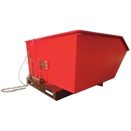 Dayton Low Profile Hopper, 2000 Lb, 46x25 5PKE8