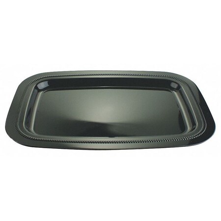 Opulence Disposable Serving Tray, 18x14, Black, PK24 21024