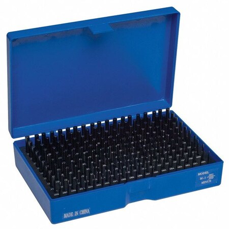 Westward Pin Gage Set, Minus, 190 Pc, 0.061-0.250 In 5PLG2