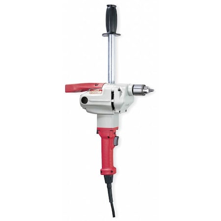 Milwaukee Tool Electric Drill, 1/2In, 115 to 450 rpm, 7.0A 1663-20