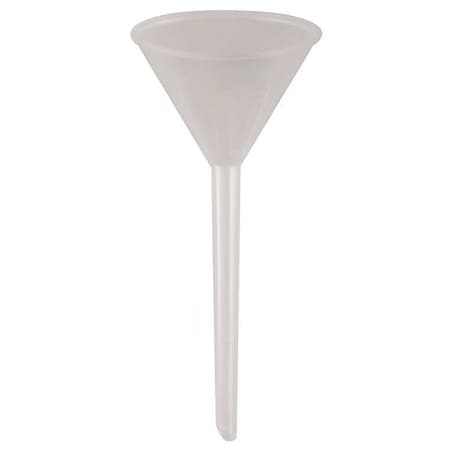 Zoro Select Funnel, Plastic, 60mm Rim, 50mm Stem, PK12 5PTK5