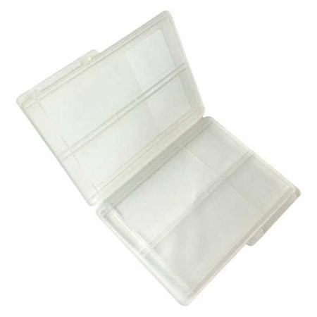Zoro Select Plastic Slide Box, Holds 50 Slides (Formerly Lab Safety Supply), PK50 5PTL1