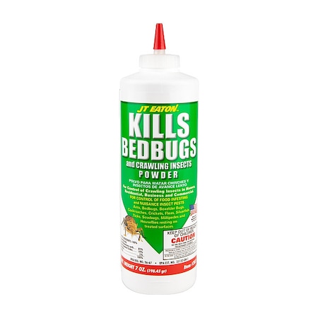Jt Eaton Bed Bug Killer, Bed Bugs, Powder, 7 oz. 203