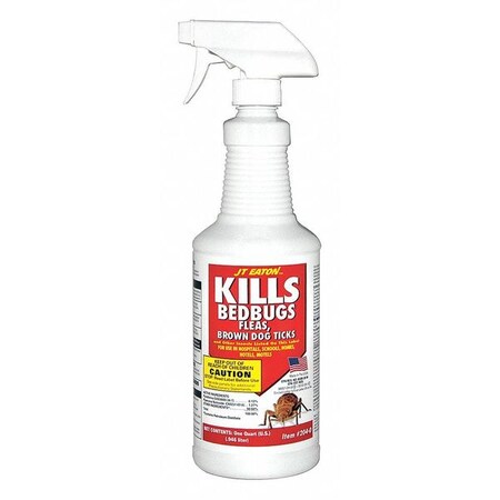 Jt Eaton Bed Bug Spray, Pyrethrin, 1 qt. 204-O/CAP