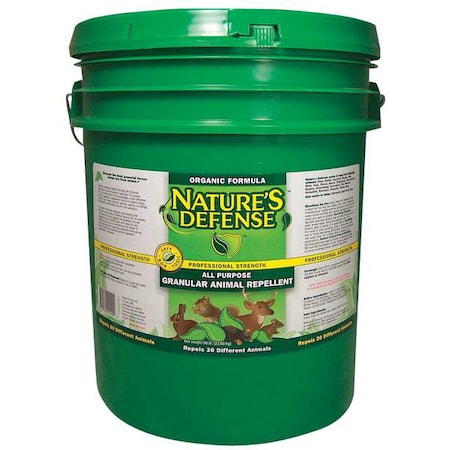 Weisers Natures Defense Animal Repellent, Granules, 50 lb. ND-10050C
