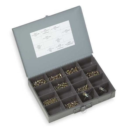 Zoro Select Grease Fitting, 134 PC 5PU36