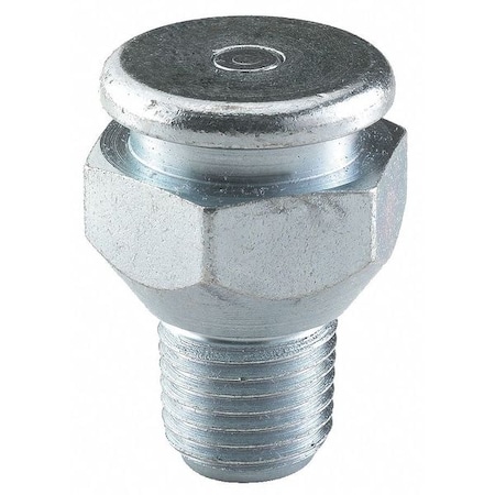 Gf&D Systems Grease Fitting, 1/4-18 Button, PK10 5PU46