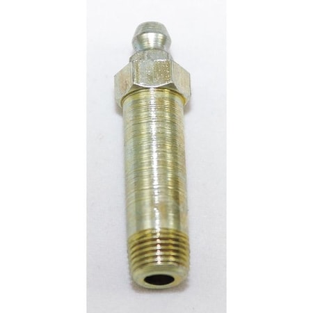 Zoro Select Grease Fitting, Str, 1/8-27 1.76OA, PK10 GFD1669