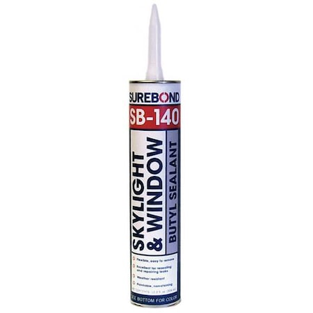Surebond Hybrid Sealant, 10 oz, Cartridge, White, Hybrid Base, SB-140 SB-140 T