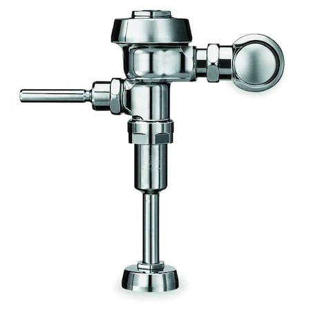 SLOAN 1.5 gpf, Chrome Plated, Single Flush, Urinal Manual Flush Valve Royal 186