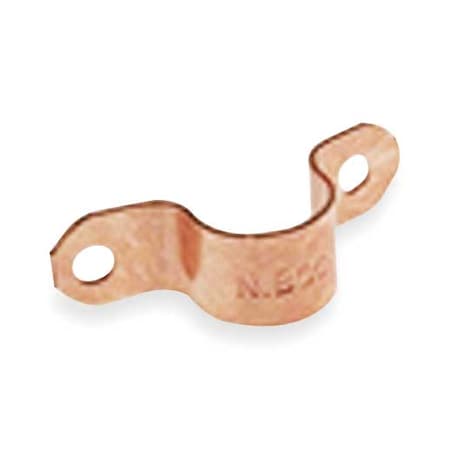 Zoro Select Copper Tube Strap, 1/4", PK5 U624 1/4