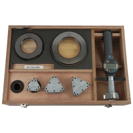 Mitutoyo Bore Gage Set, Borematic, 2-4 In 568-936-10