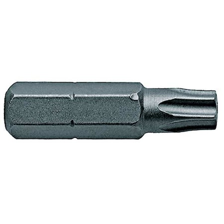 Apex Tool Group Torsion Bit, SAE, 1/4", Hex, T9, 1", PK5 440-TX-09X-5PK