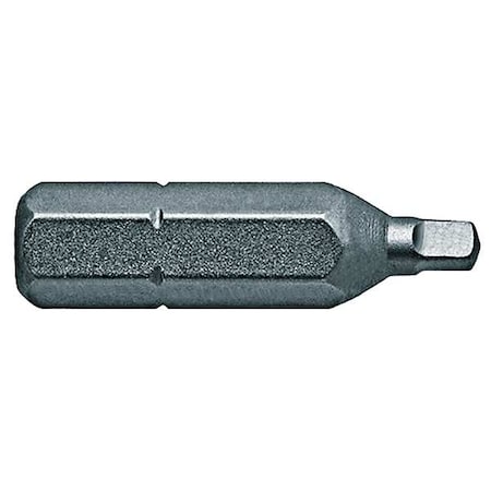 Apex Tool Group Torsion Bit, SAE, 1/4", Hex, No 2, 1", PK5 950-2X-5PK