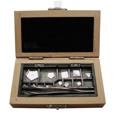 Ohaus Calibration Weight Set, 500 to 1mg 80850110