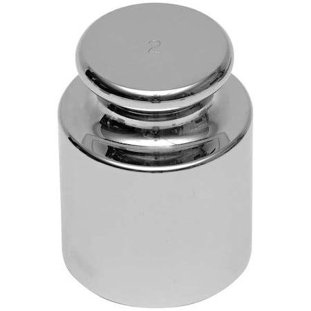 OHAUS Calibration Weight, 5g, Stainless Steel 80850120
