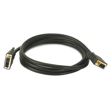 Monoprice CPU Cord, DVI-A Male/ SVGA Male, 6ft 5910