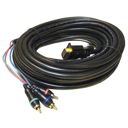 Monoprice Proj cord, VGA(HD15) to 3 RCA Male, 25ft 2174