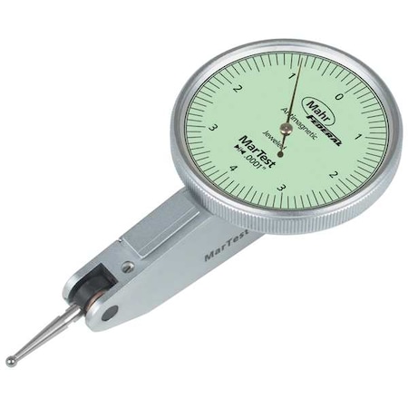 Mahr Dial Test Indicator, 0 to 0.008 In. Range 4308970