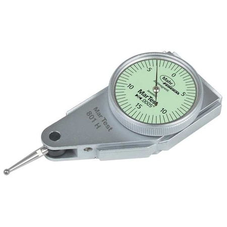 Mahr Dial Test Indicator, Hori, 0 to 0.030 In 4303950