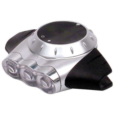 Zoro Select VALUE BRAND 13 Lumens, LED Silver Clip-on Light 5RHN9